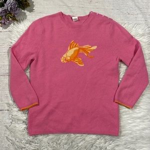 J Crew cashmere sweater 🌟🐠